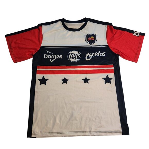 Frito Lay Fox Sports Soccer Jersey USA FIFA 2023 World Cup #23 Mens Large - Picture 1 of 8